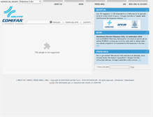 Tablet Screenshot of gruppocomifar.it